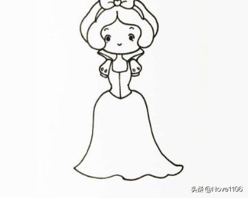 公主图片_公主图片可打印涂色